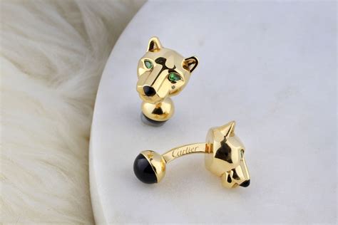 cartier cuff replica|cartier panther cufflinks.